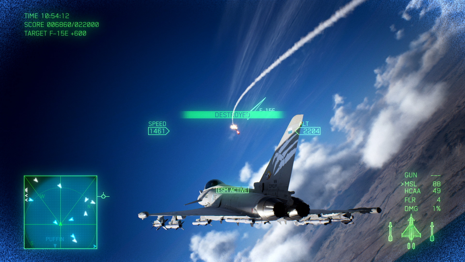 ACE COMBAT™7: SKIES UNKNOWN - Unexpected Visitor screenshot 9