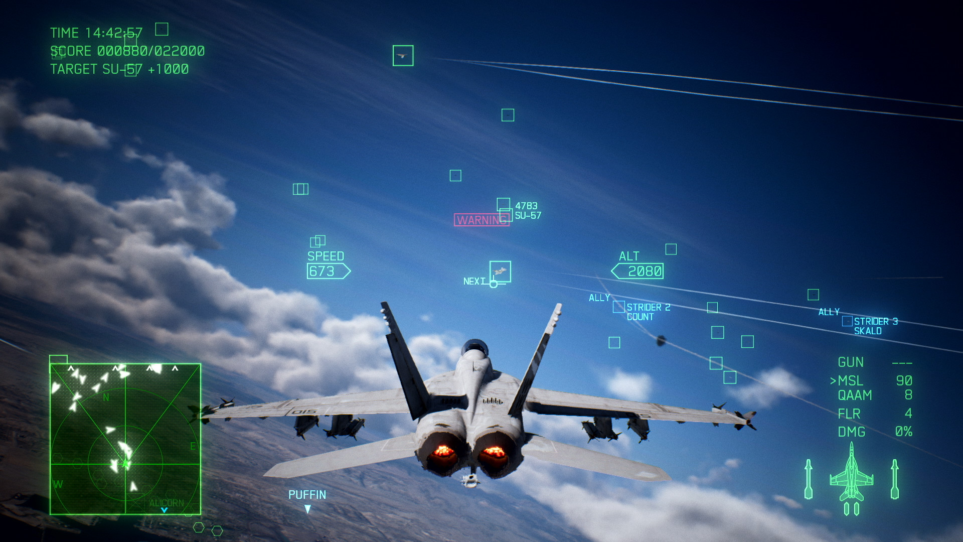 ACE COMBAT™7: SKIES UNKNOWN - Unexpected Visitor screenshot 1