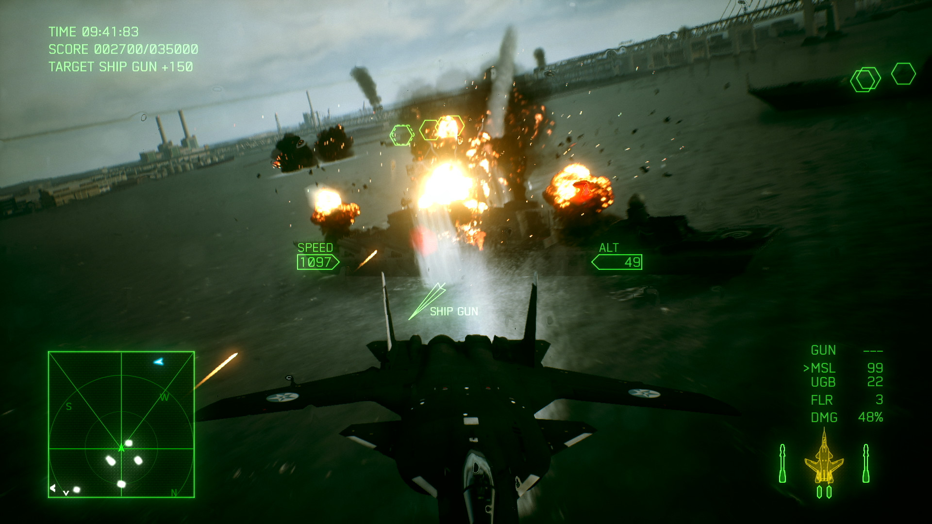 ACE COMBAT™7: SKIES UNKNOWN - Anchorhead Raid screenshot 9