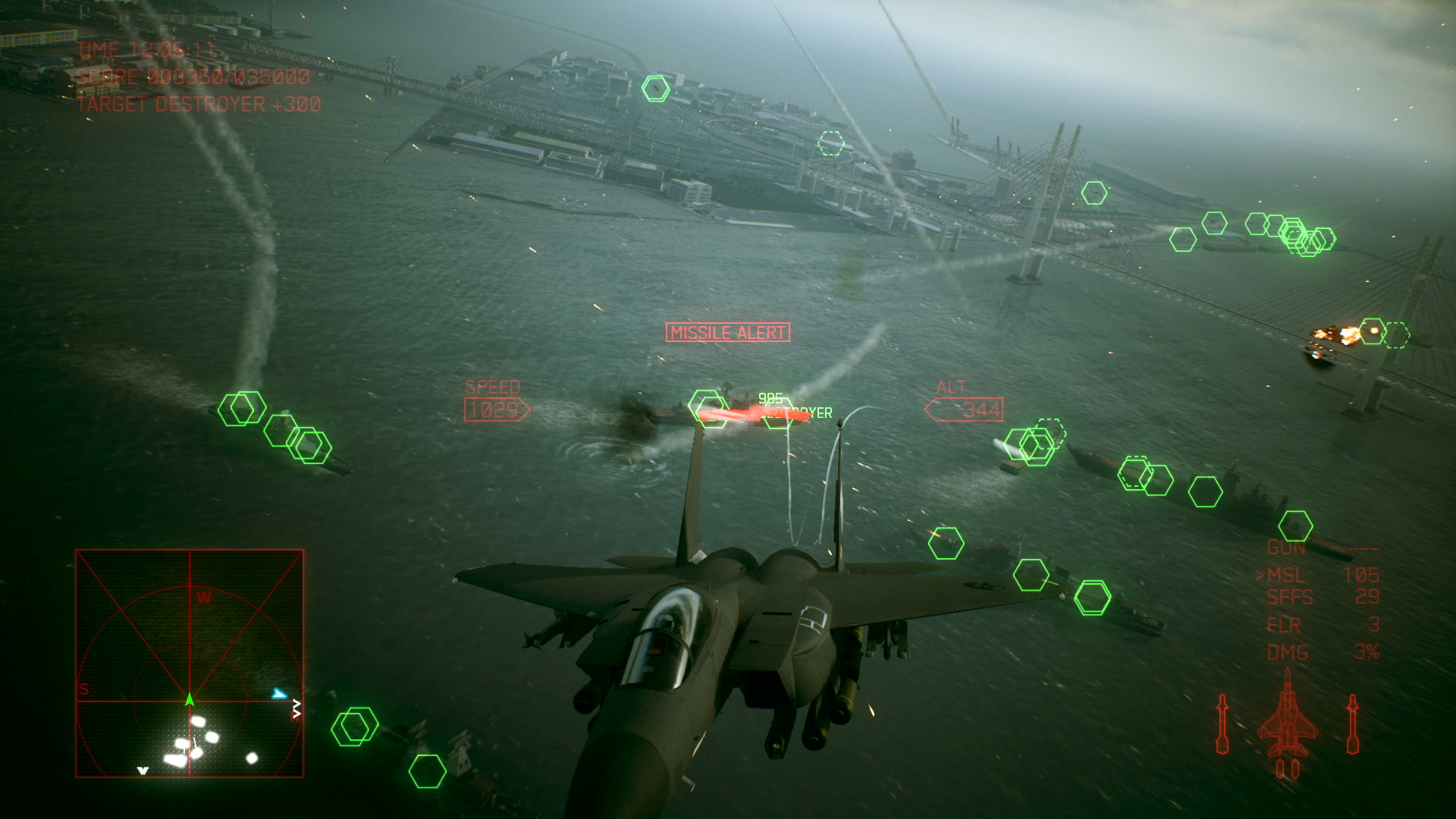 ACE COMBAT™7: SKIES UNKNOWN - Anchorhead Raid screenshot 2