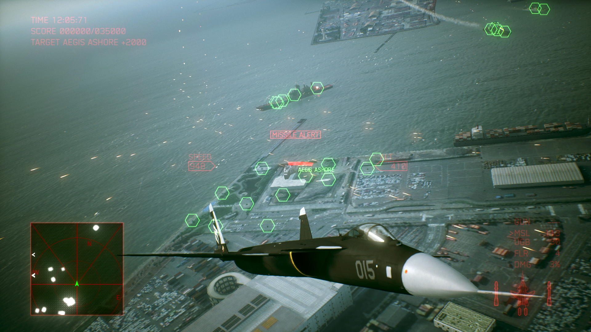 ACE COMBAT™7: SKIES UNKNOWN - Anchorhead Raid screenshot 8