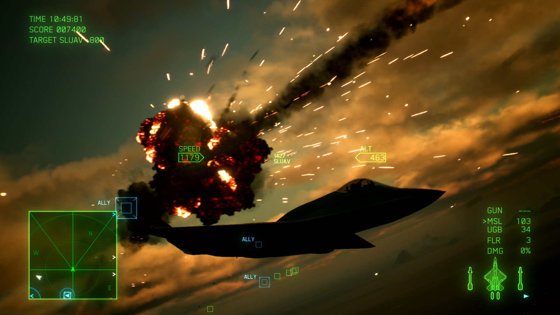 ACE COMBAT™7: SKIES UNKNOWN - Ten Million Relief Plan screenshot 5