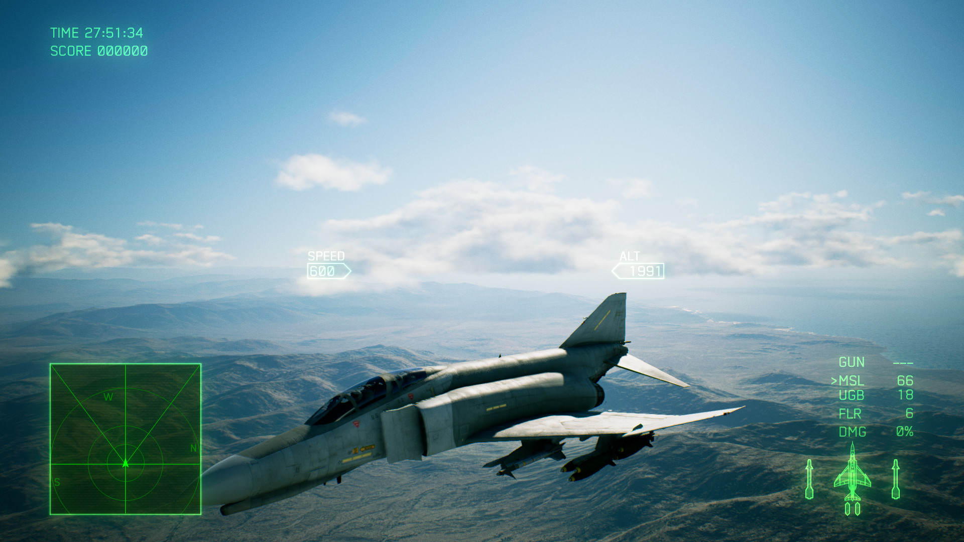 ACE COMBAT™7: SKIES UNKNOWN - F-4E Phantom II + 3 Skins screenshot 1