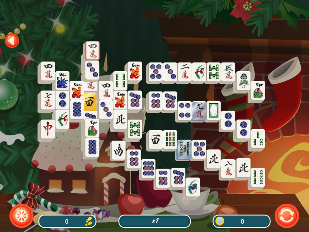 Christmas Mahjong 2 screenshot 3