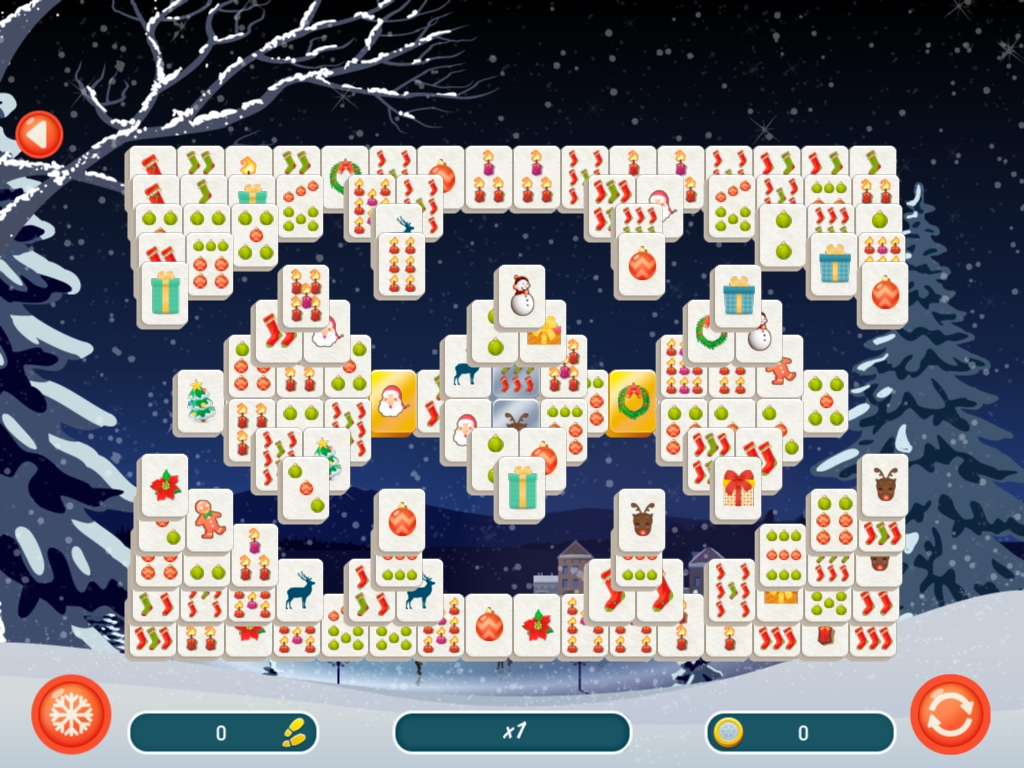 Christmas Mahjong 2 screenshot 5