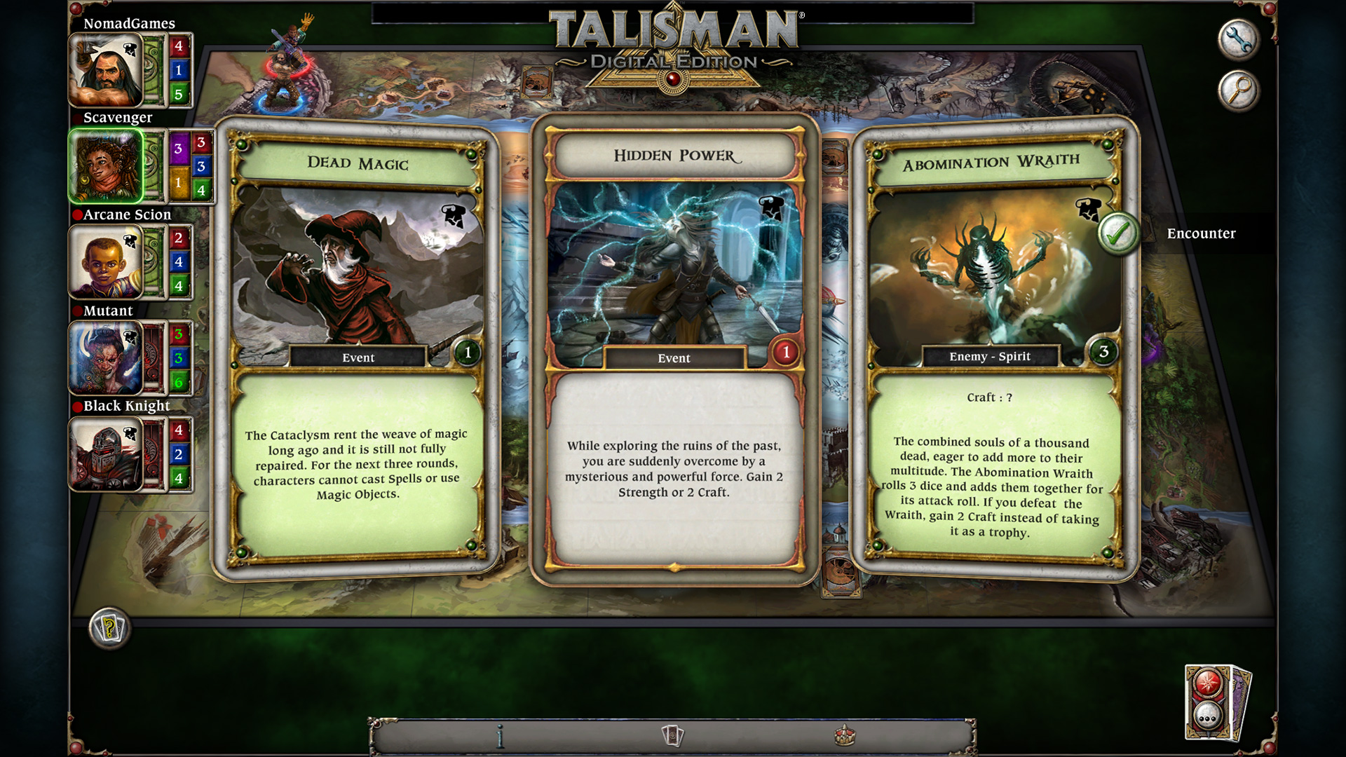 Talisman - The Cataclysm Expansion screenshot 1