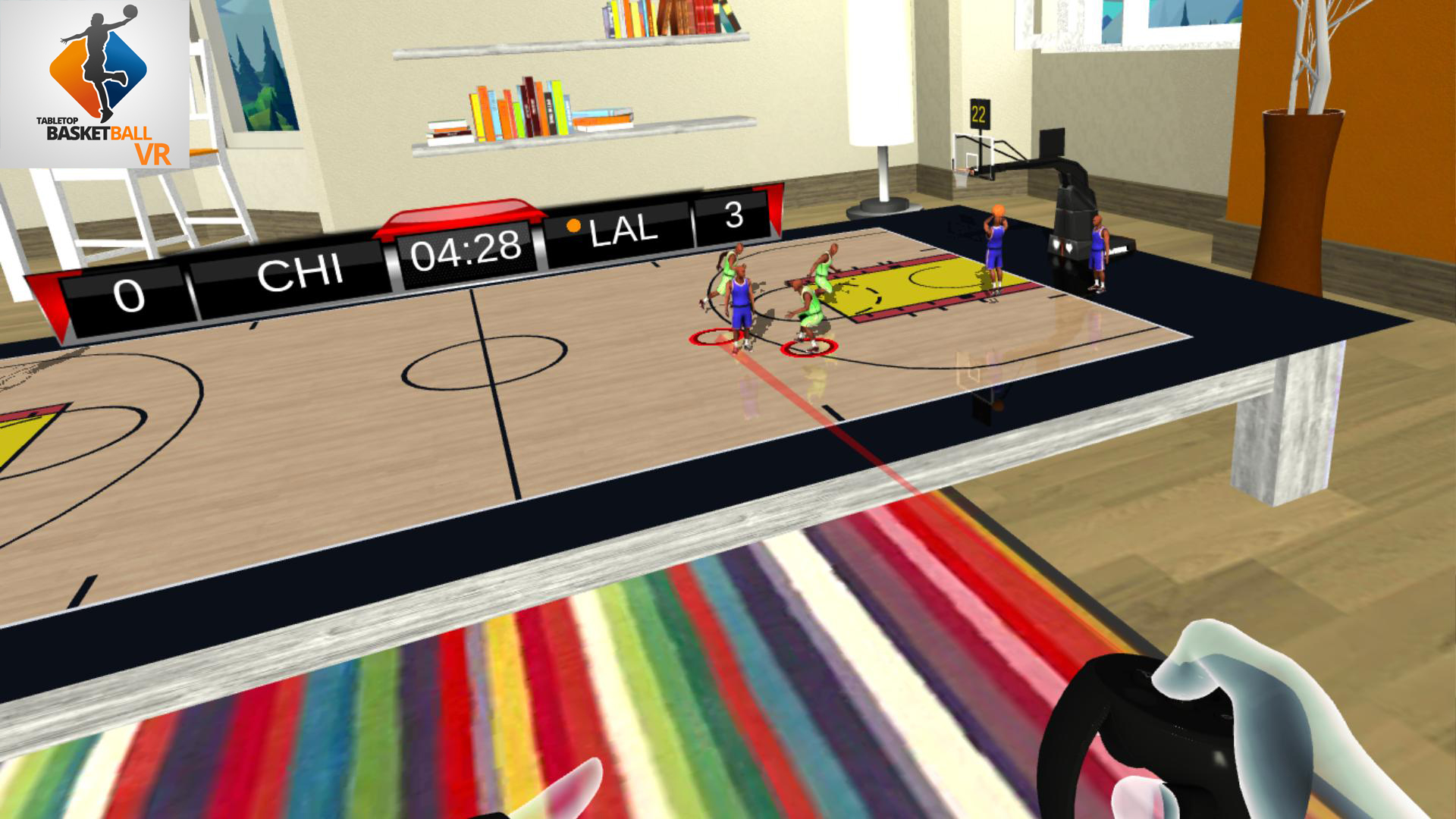 Tabletop Basketball VR screenshot 1