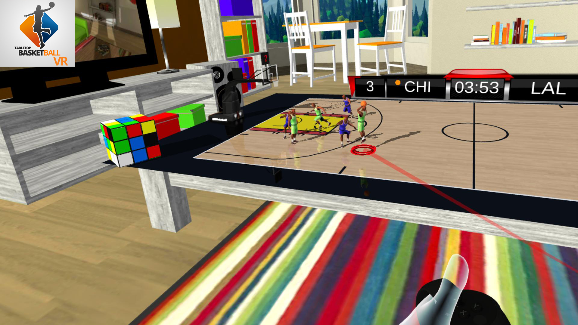 Tabletop Basketball VR screenshot 2