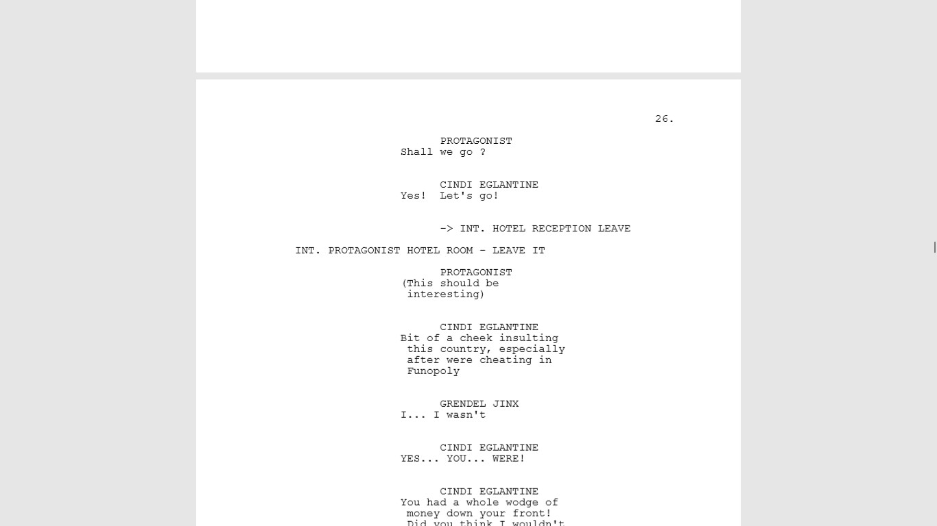Welcome To... Chichester 2 Script screenshot 5
