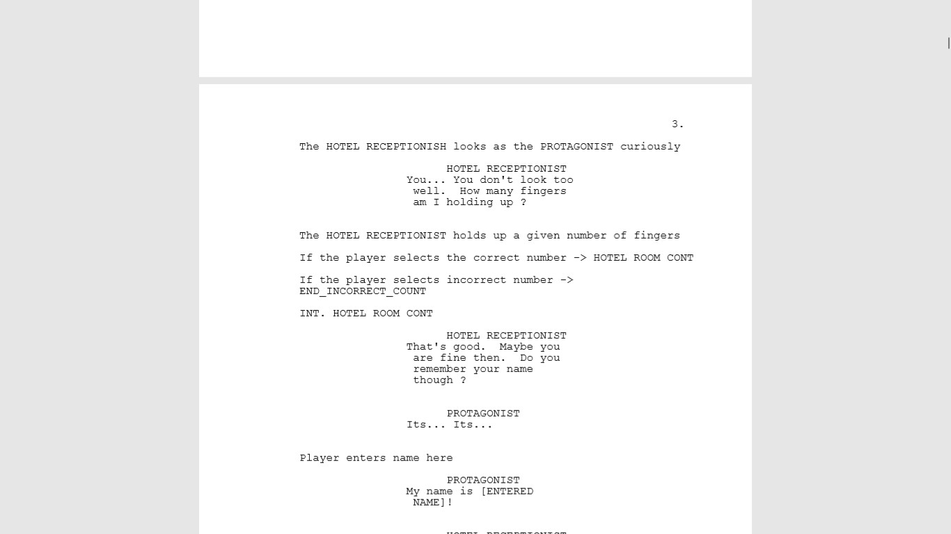 Welcome To... Chichester 2 Script screenshot 2
