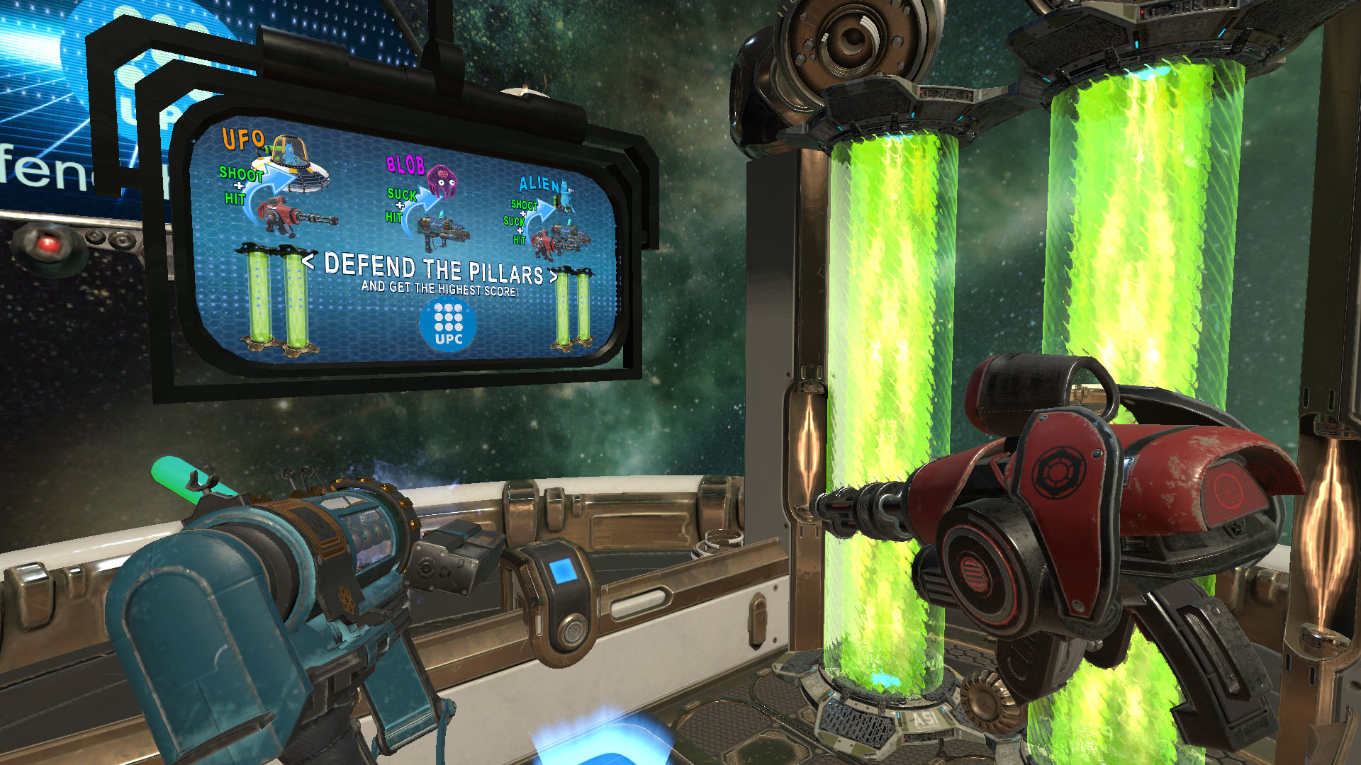 Aliens Attack VR screenshot 2