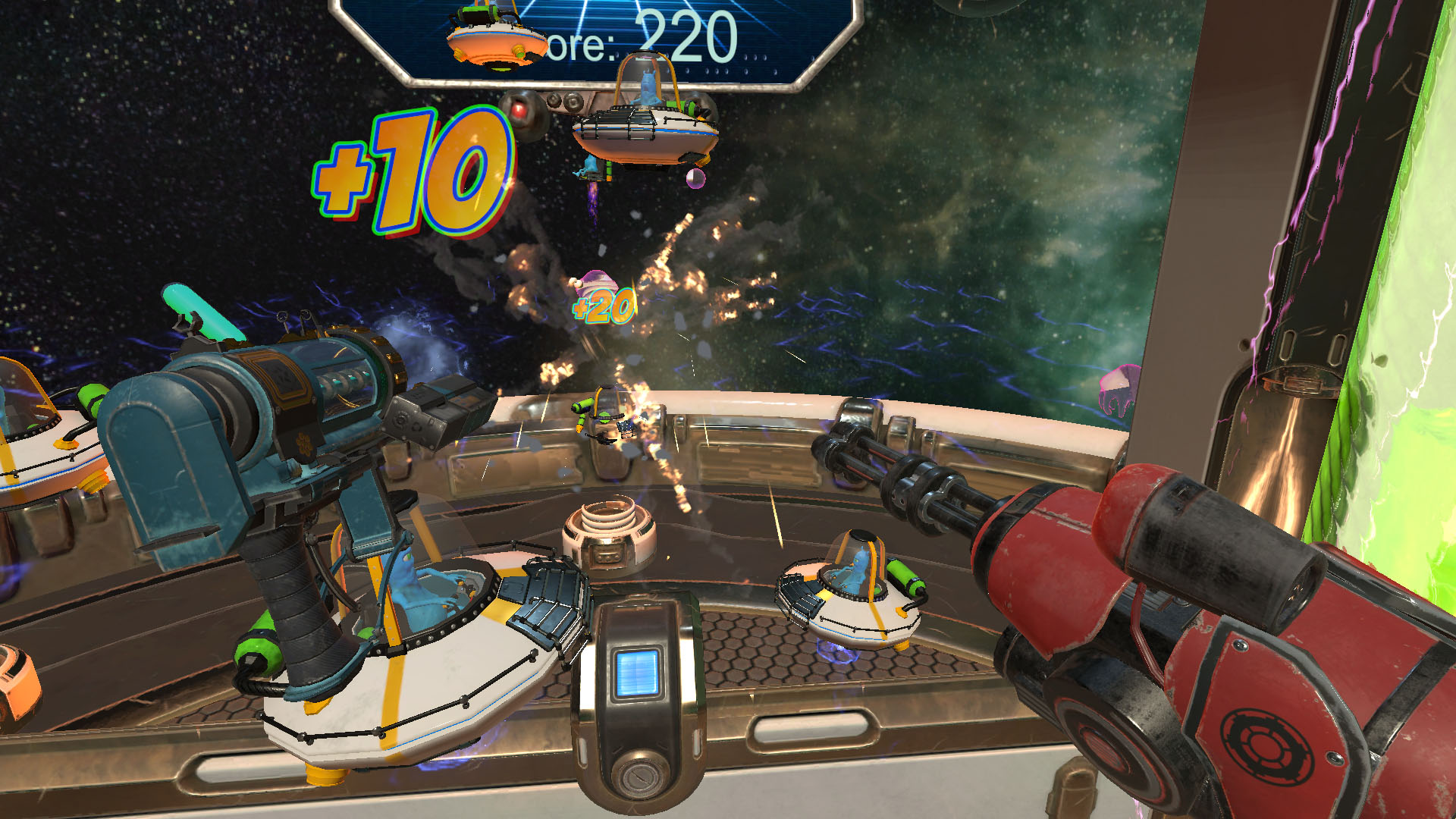 Aliens Attack VR screenshot 1