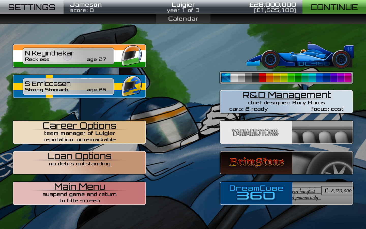 Formula XD screenshot 1