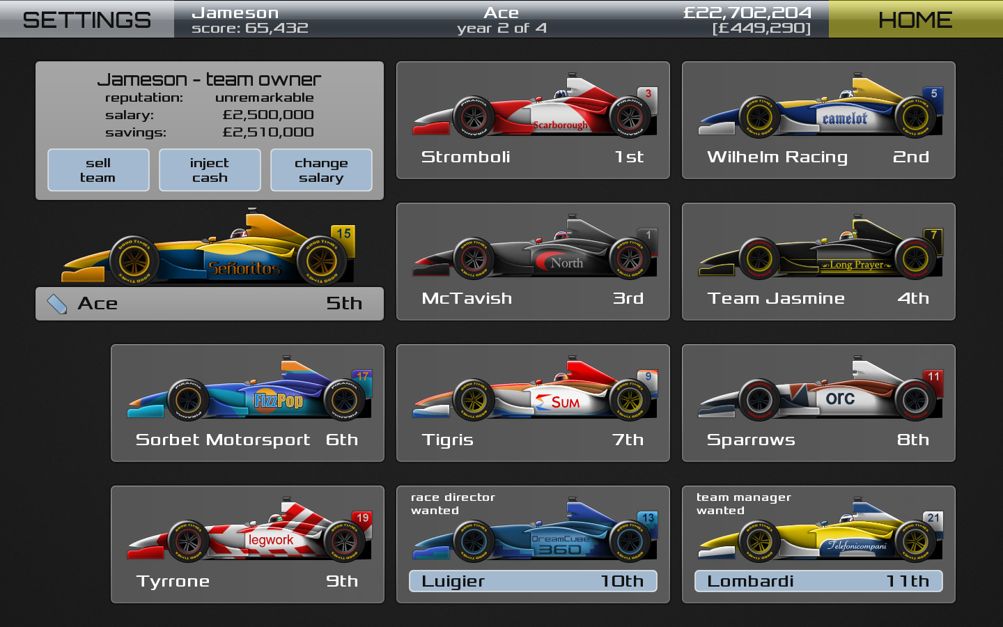 Formula XD screenshot 6