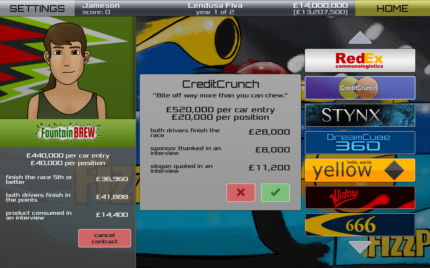 Formula XD screenshot 3