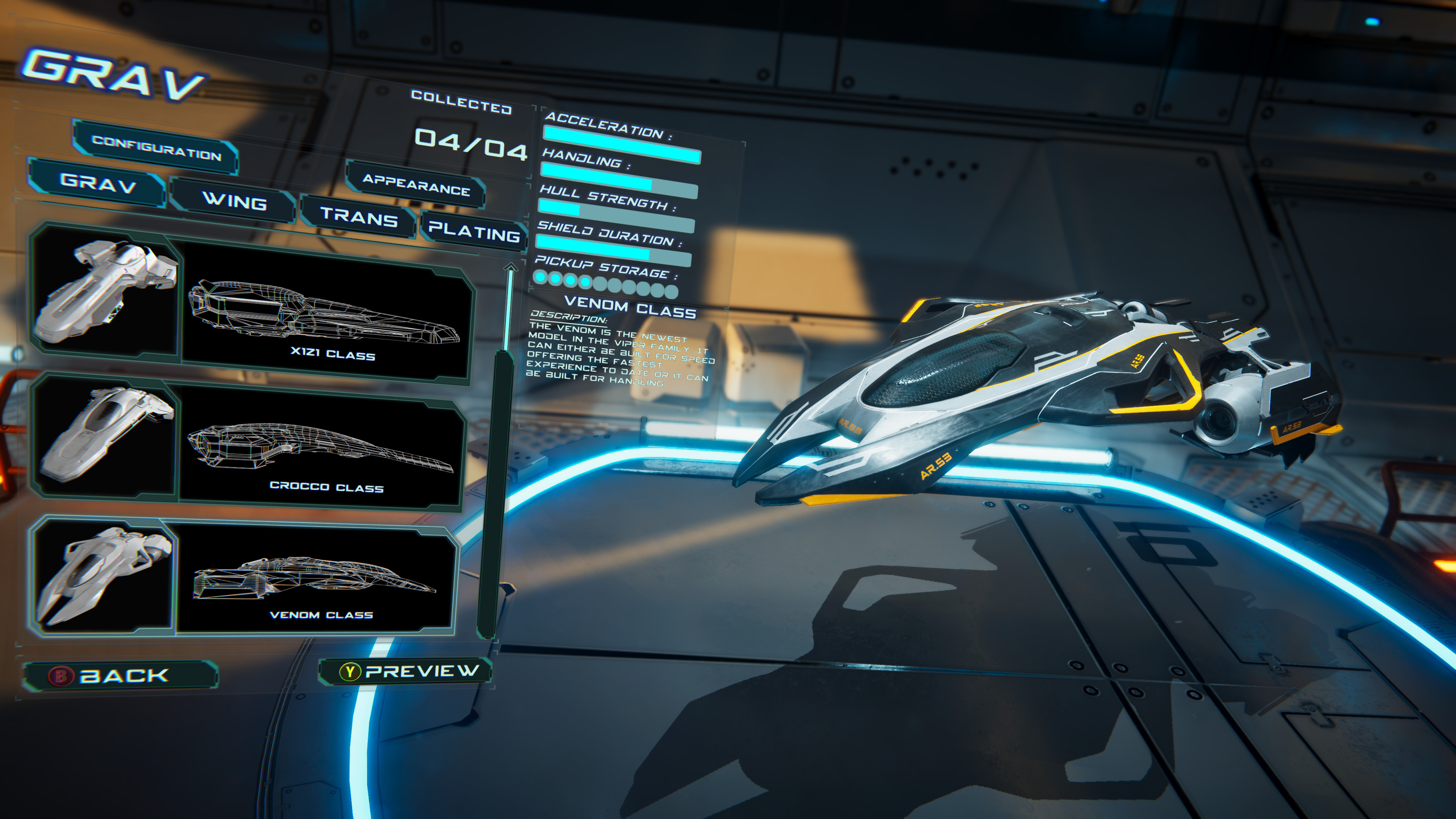 Antigraviator: Viper Trails screenshot 2