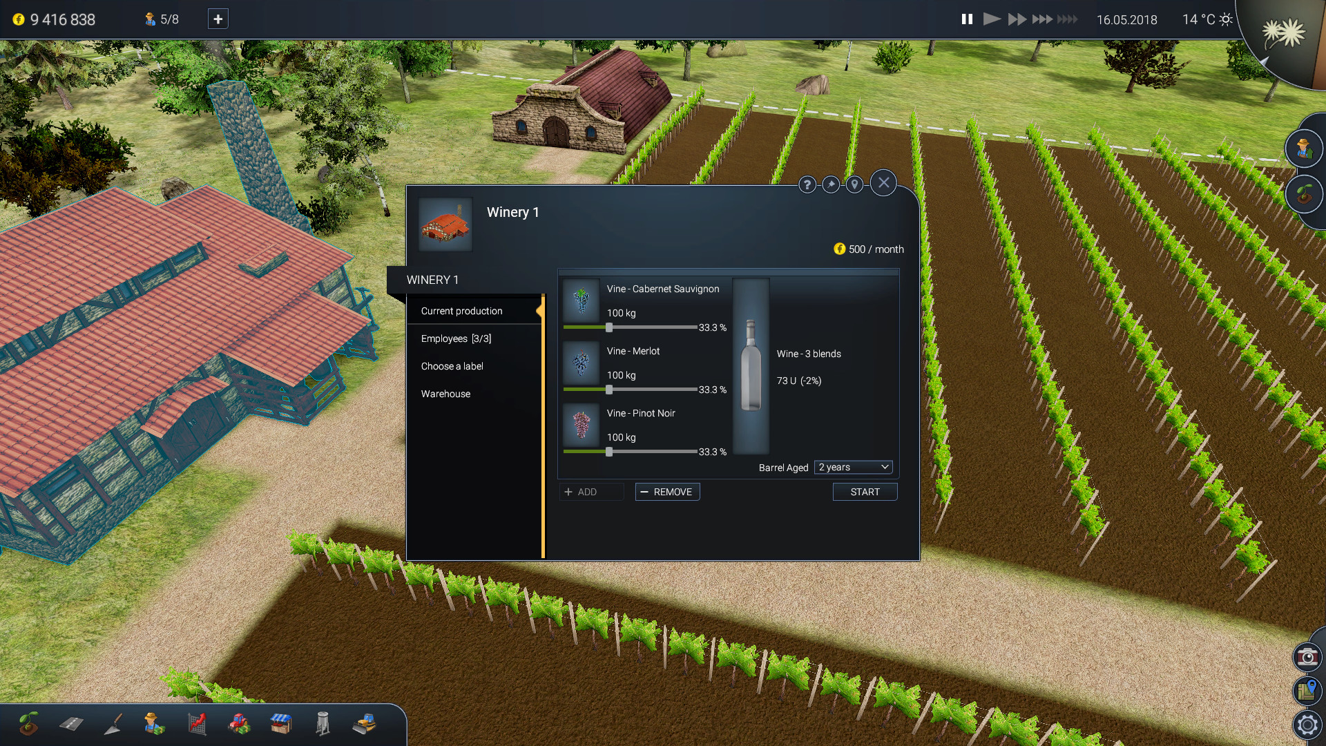 Farm Manager 2018 - Brewing & Winemaking DLC screenshot 5