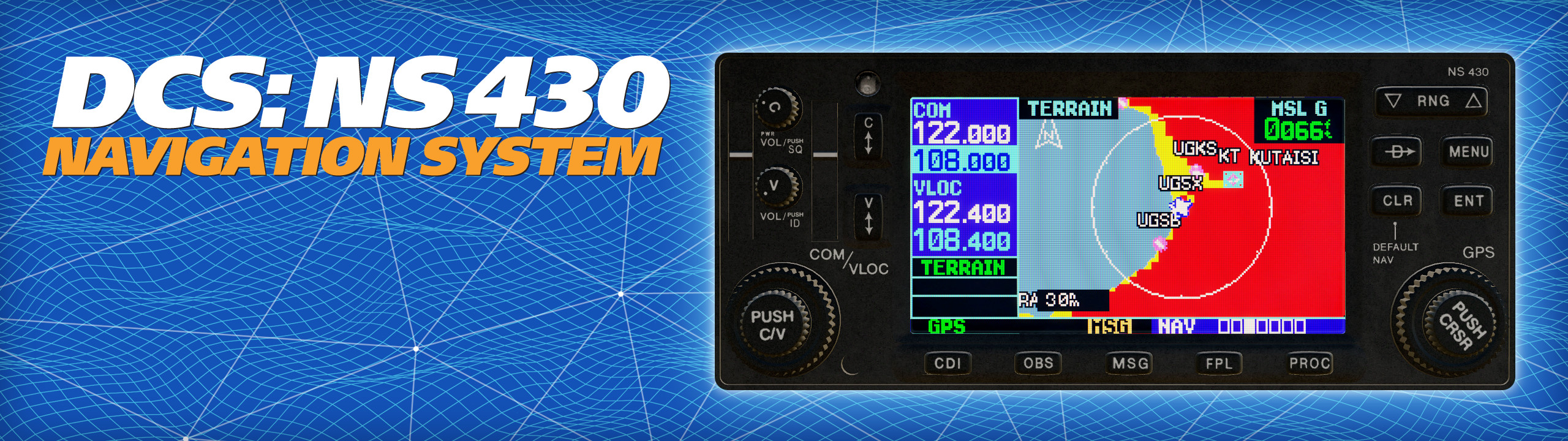 DCS: NS 430 Navigation System screenshot 8