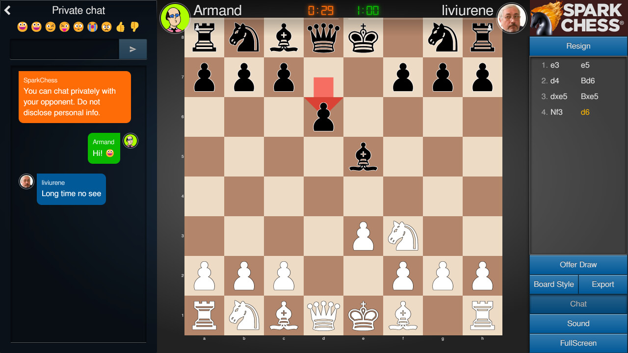 SparkChess screenshot 2