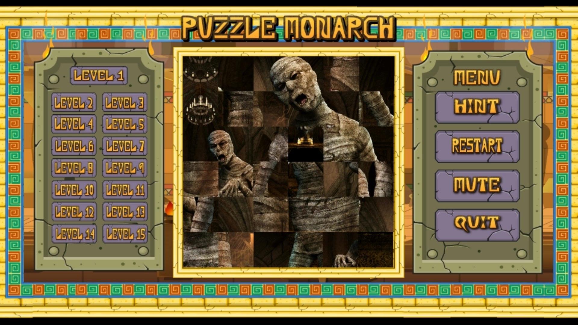 Puzzle Monarch: Mummy screenshot 1