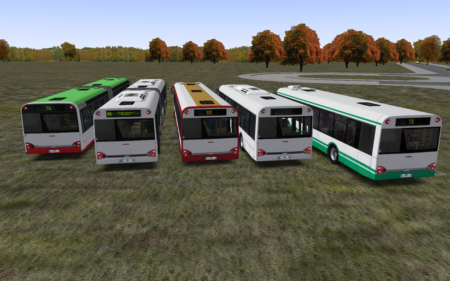 OMSI 2 Add-On Urbino Stadtbusfamilie screenshot 2