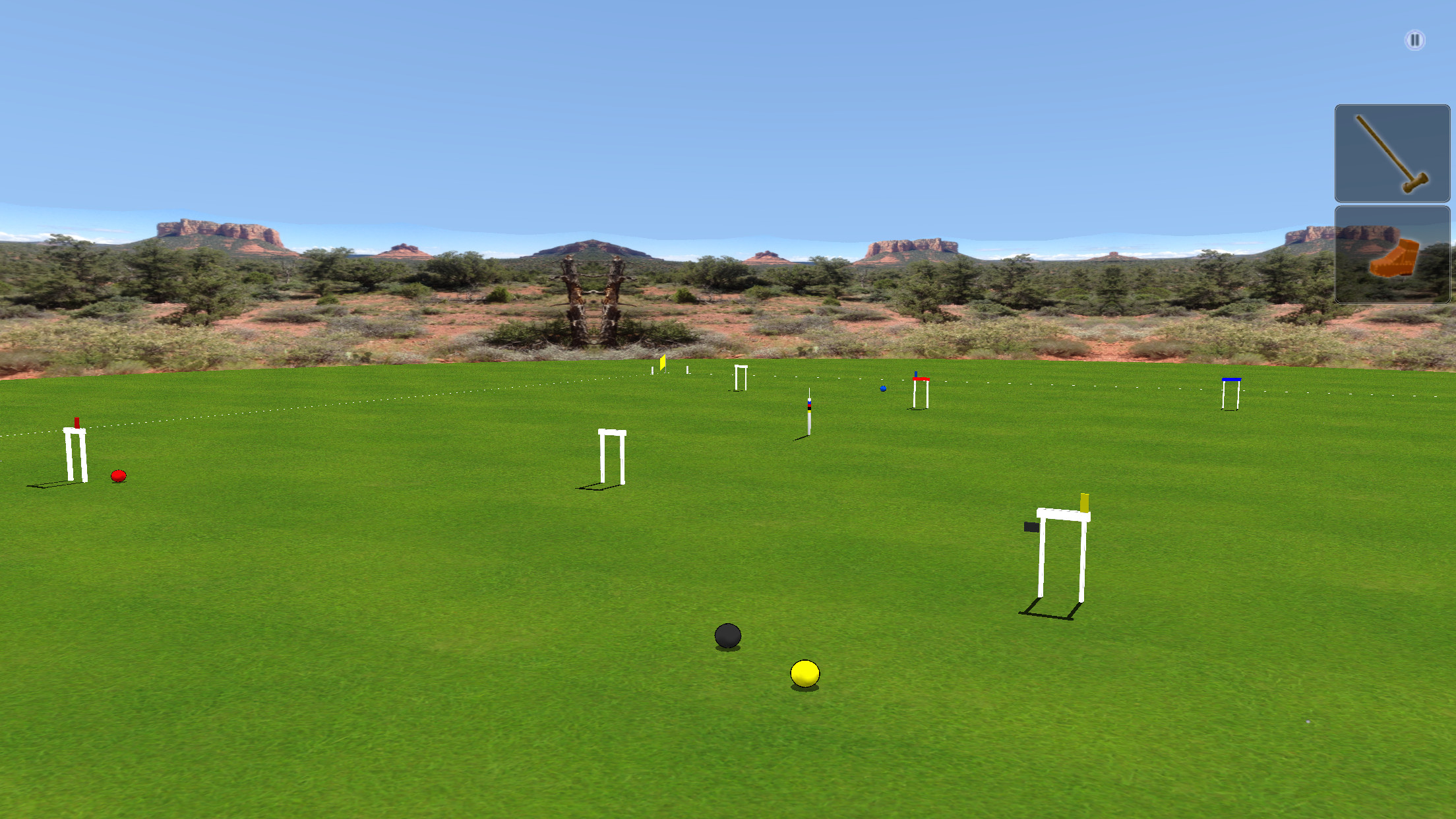 Croquet Pro 2 screenshot 1