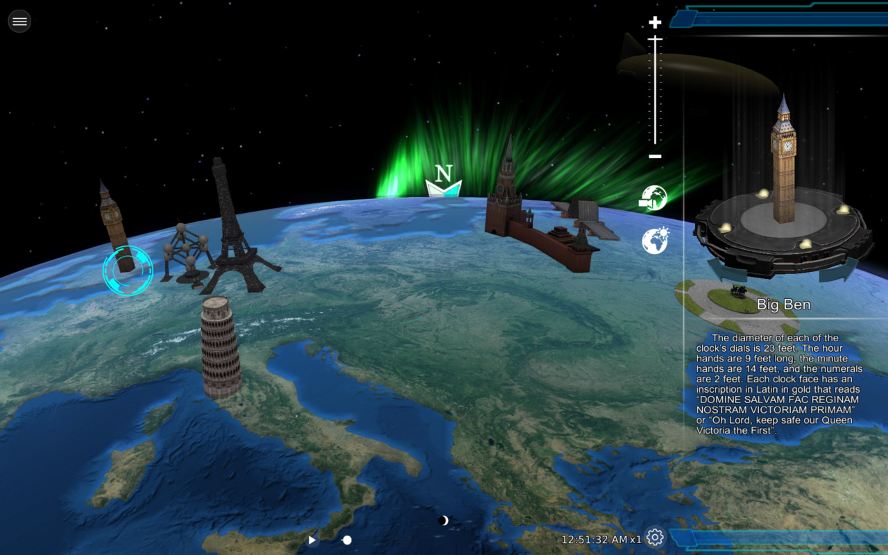 Globe Geography 3D screenshot 1
