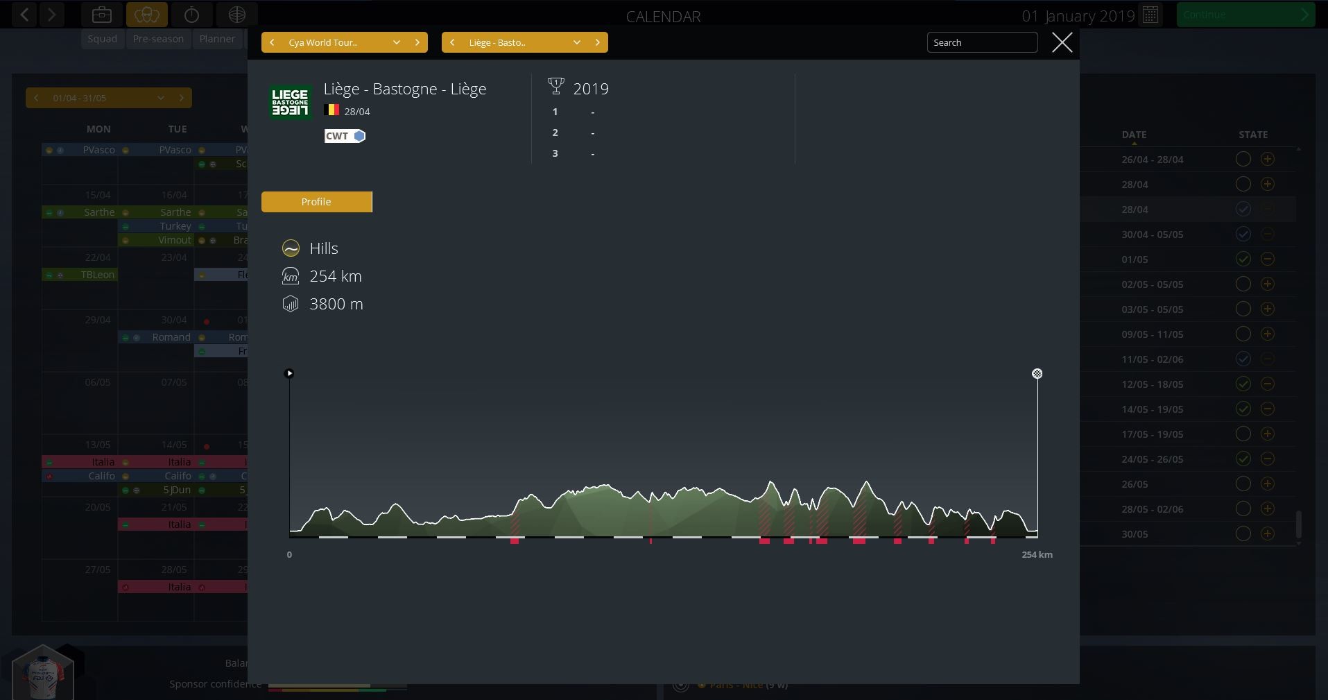 Pro Cycling Manager 2019 screenshot 3