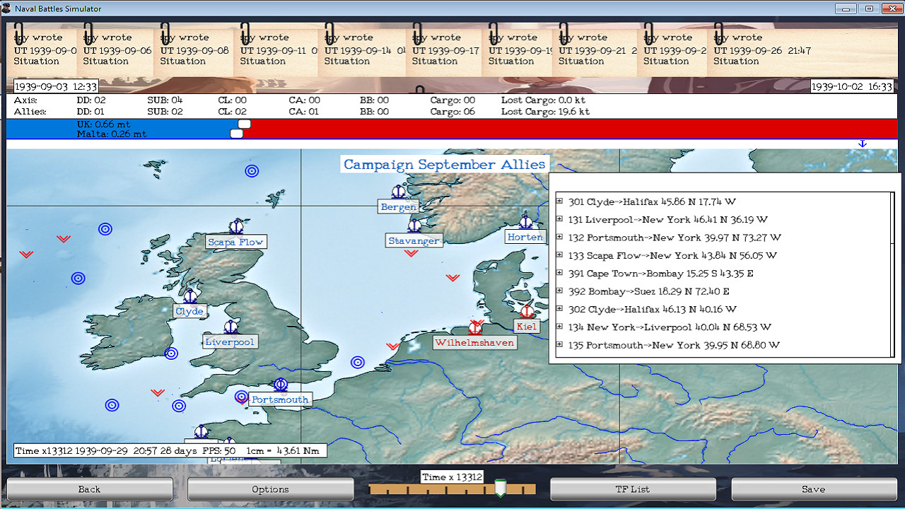 Naval Battles Simulator screenshot 2
