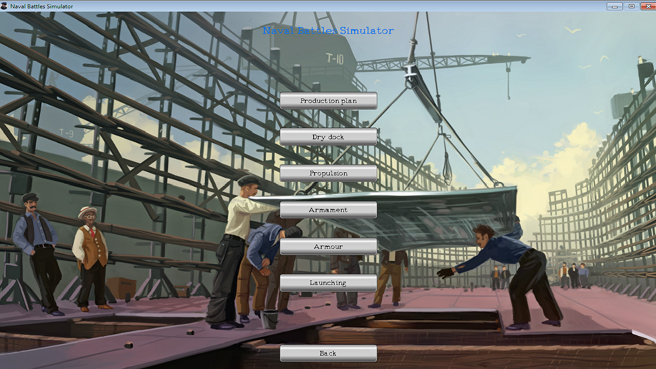Naval Battles Simulator screenshot 1
