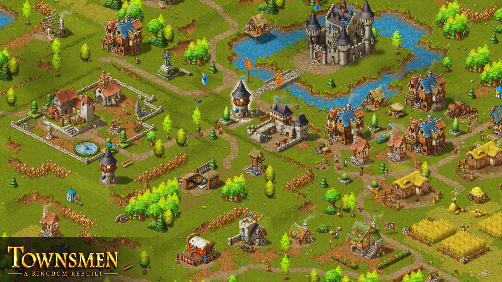 Townsmen - A Kingdom Rebuilt screenshot 2