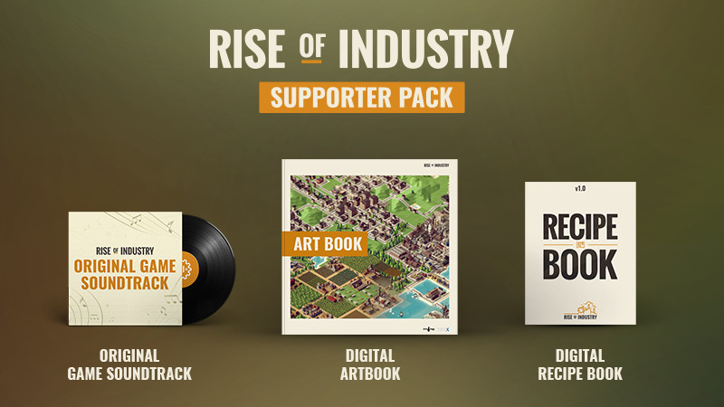 Rise of Industry - Supporter Pack screenshot 1