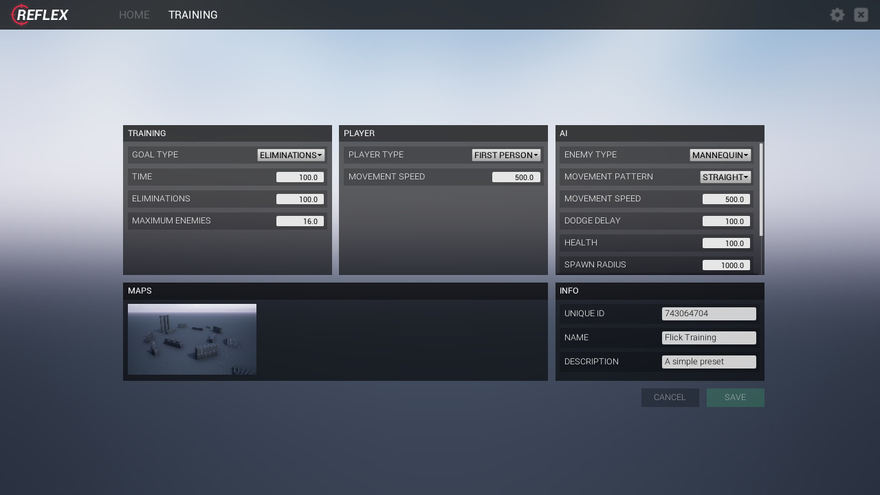Reflex Aim Trainer screenshot 2