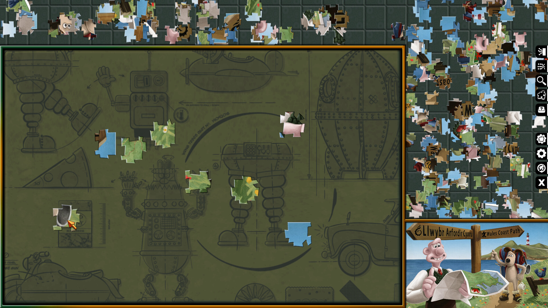 Pixel Puzzles Aardman Jigsaws screenshot 1