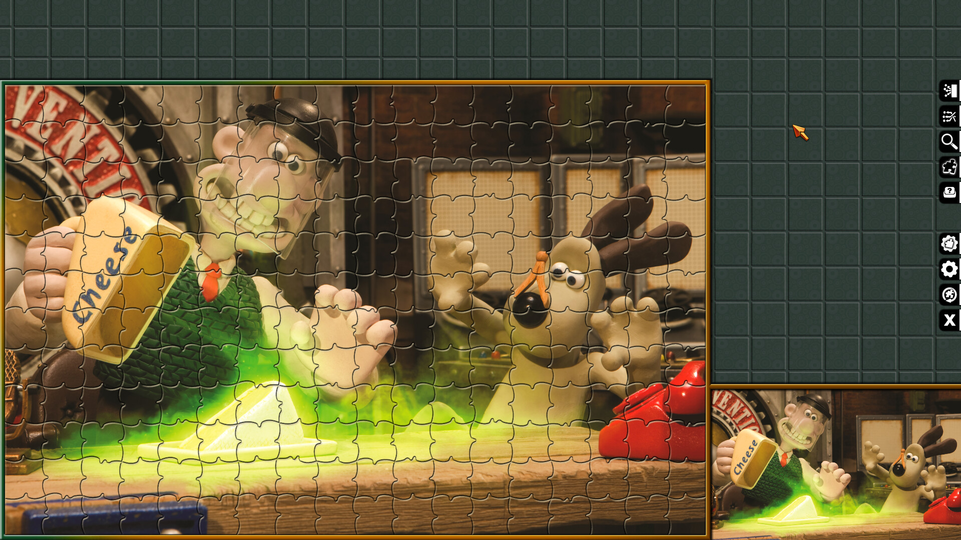 Pixel Puzzles Aardman Jigsaws screenshot 2