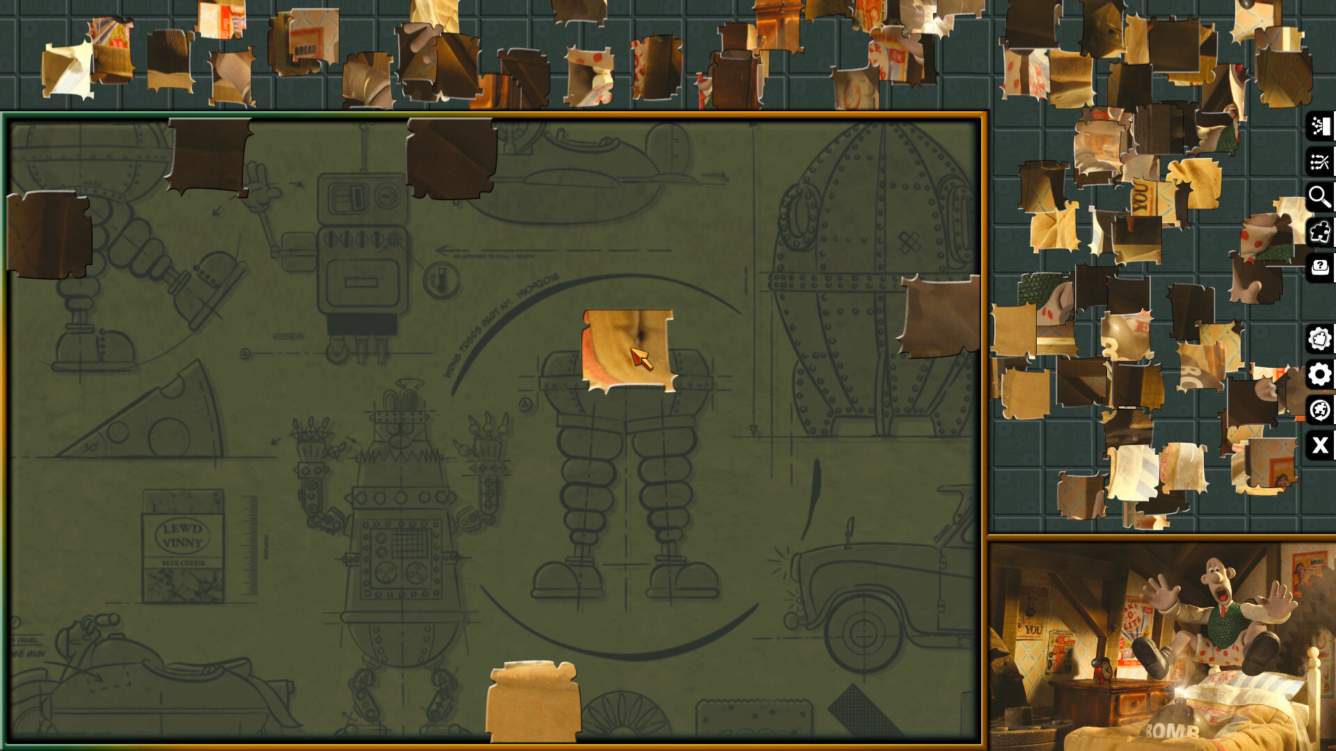 Pixel Puzzles Aardman Jigsaws screenshot 6