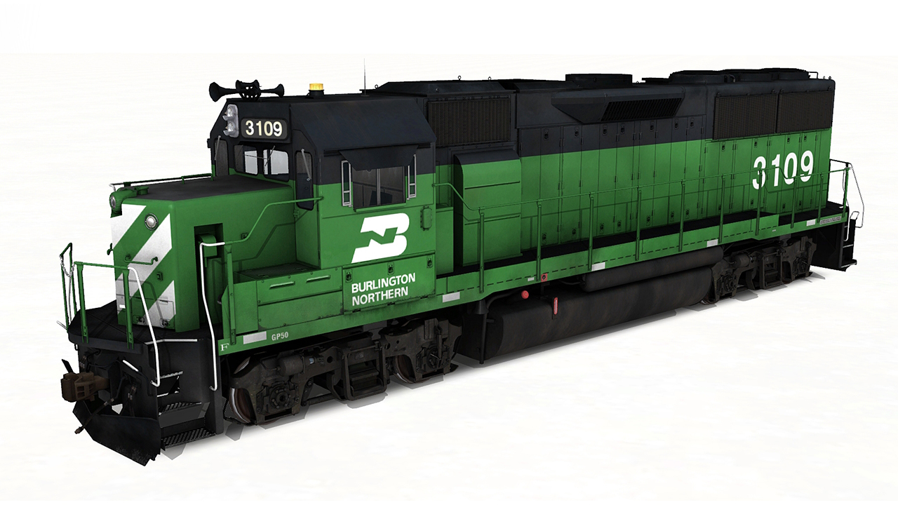 Trainz 2019 DLC - EMD GP50 - Burlington Northern (Phase I) on Steam