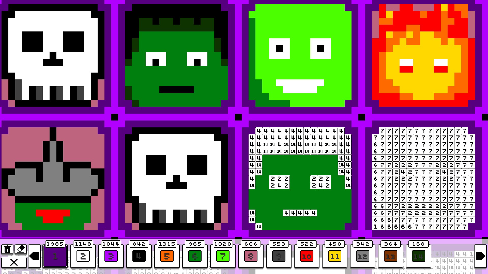 Coloring Pixels - Halloween Pack screenshot 2