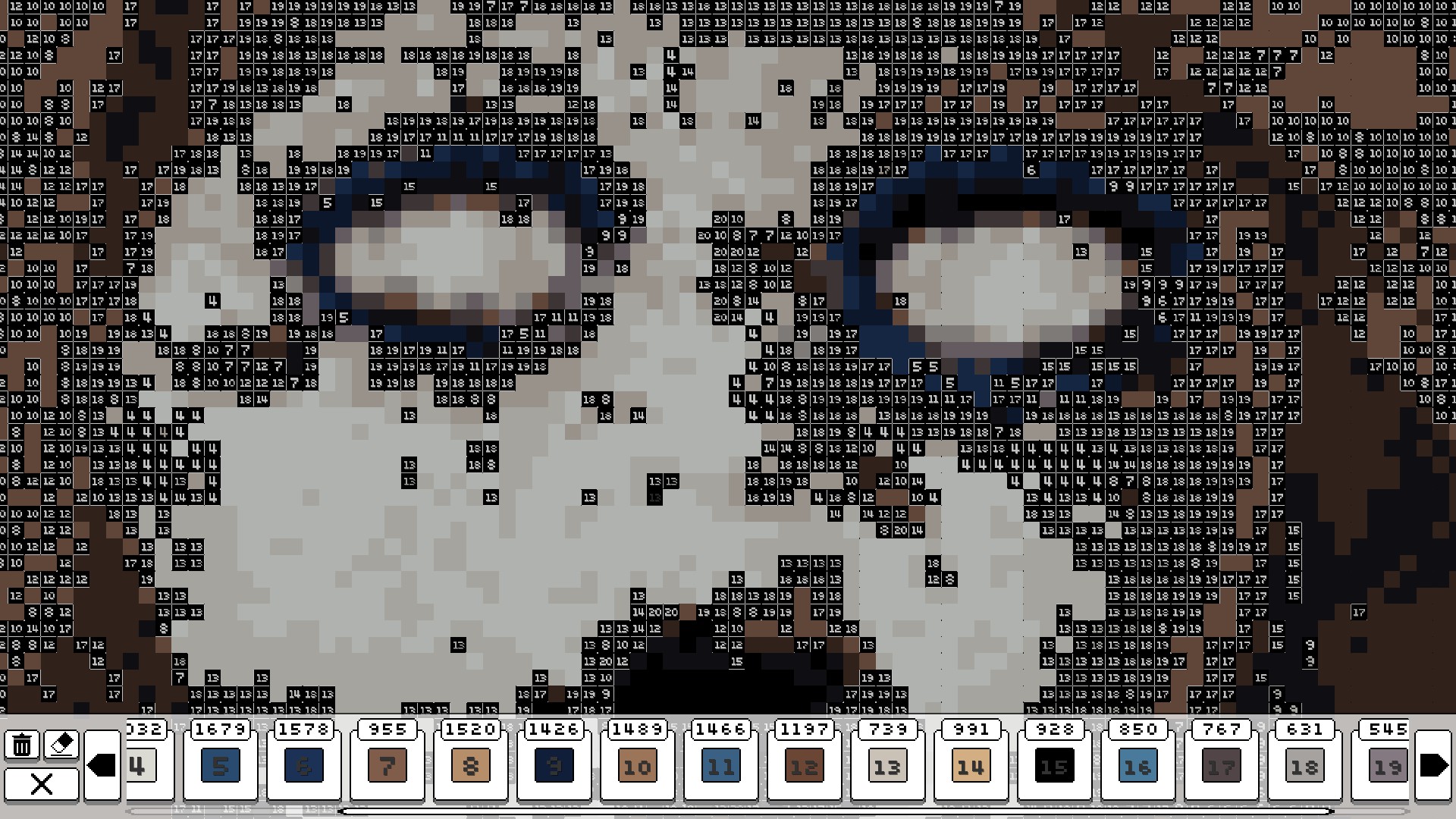 Coloring Pixels - Halloween Pack screenshot 1