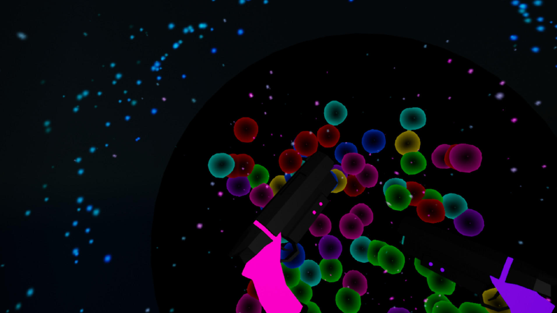 Double Bubble Blaster Madness VR screenshot 3