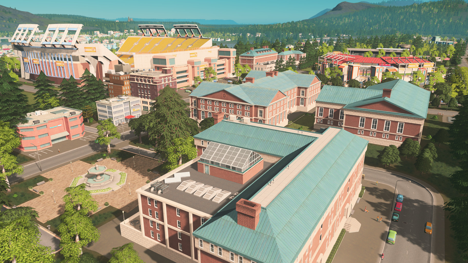 Cities: Skylines - Campus screenshot 8