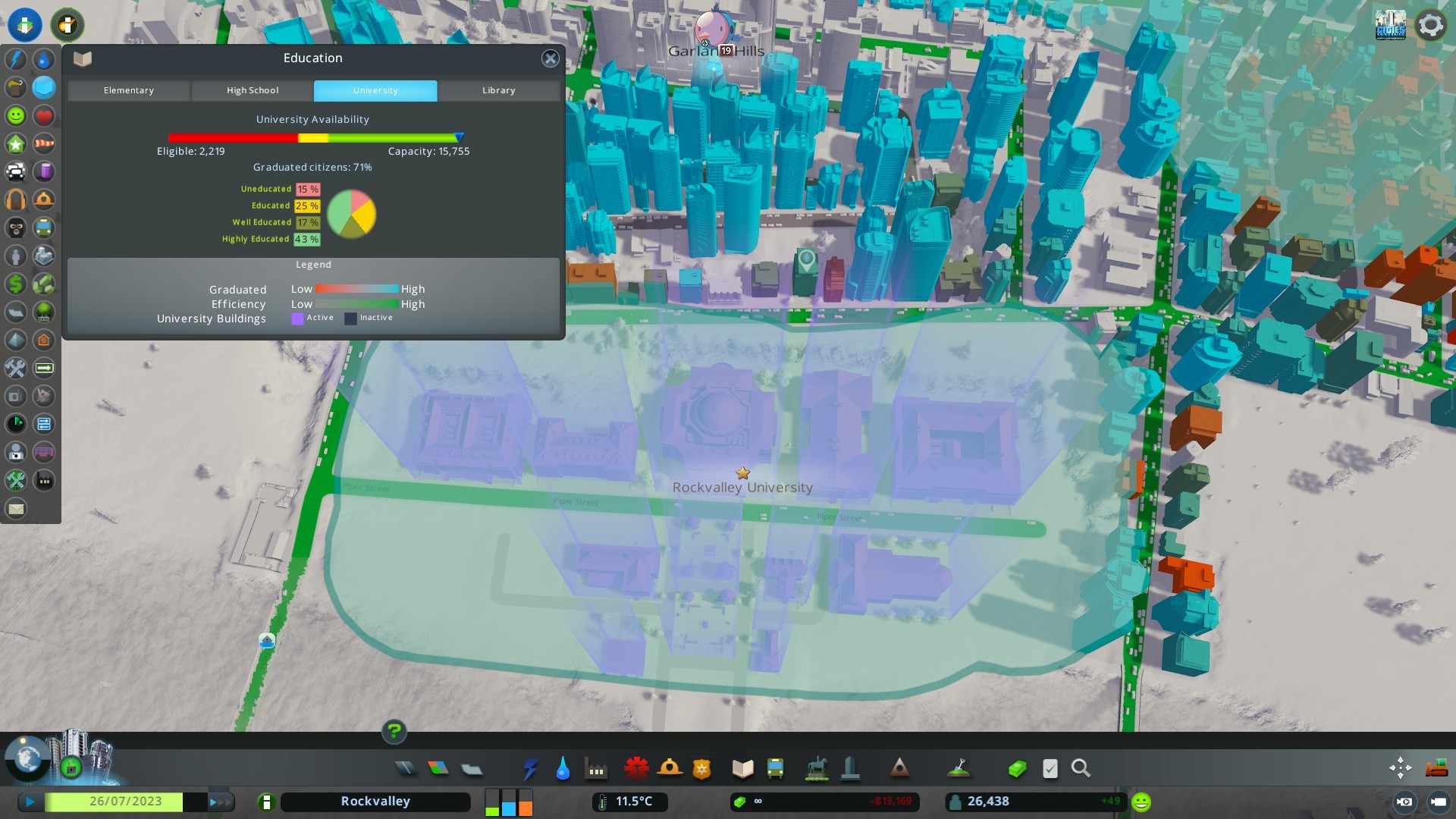 Cities: Skylines - Campus screenshot 2