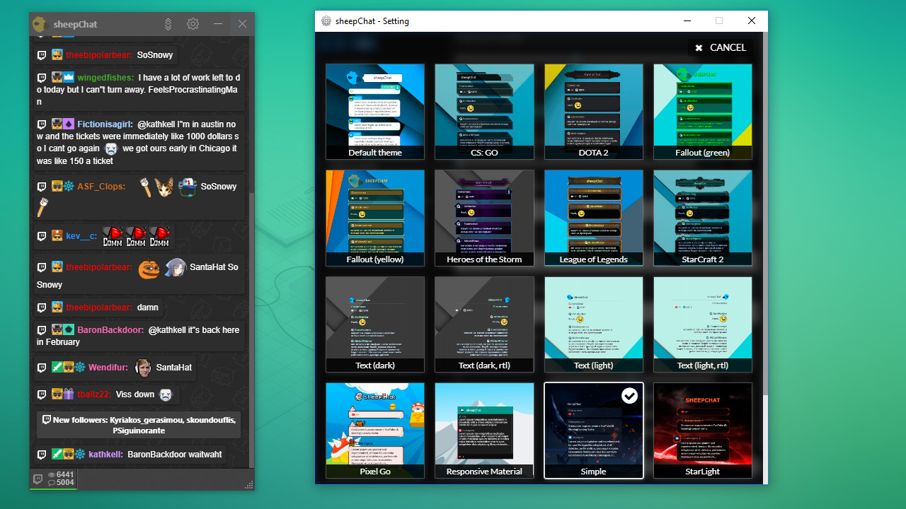 sheepChat screenshot 1