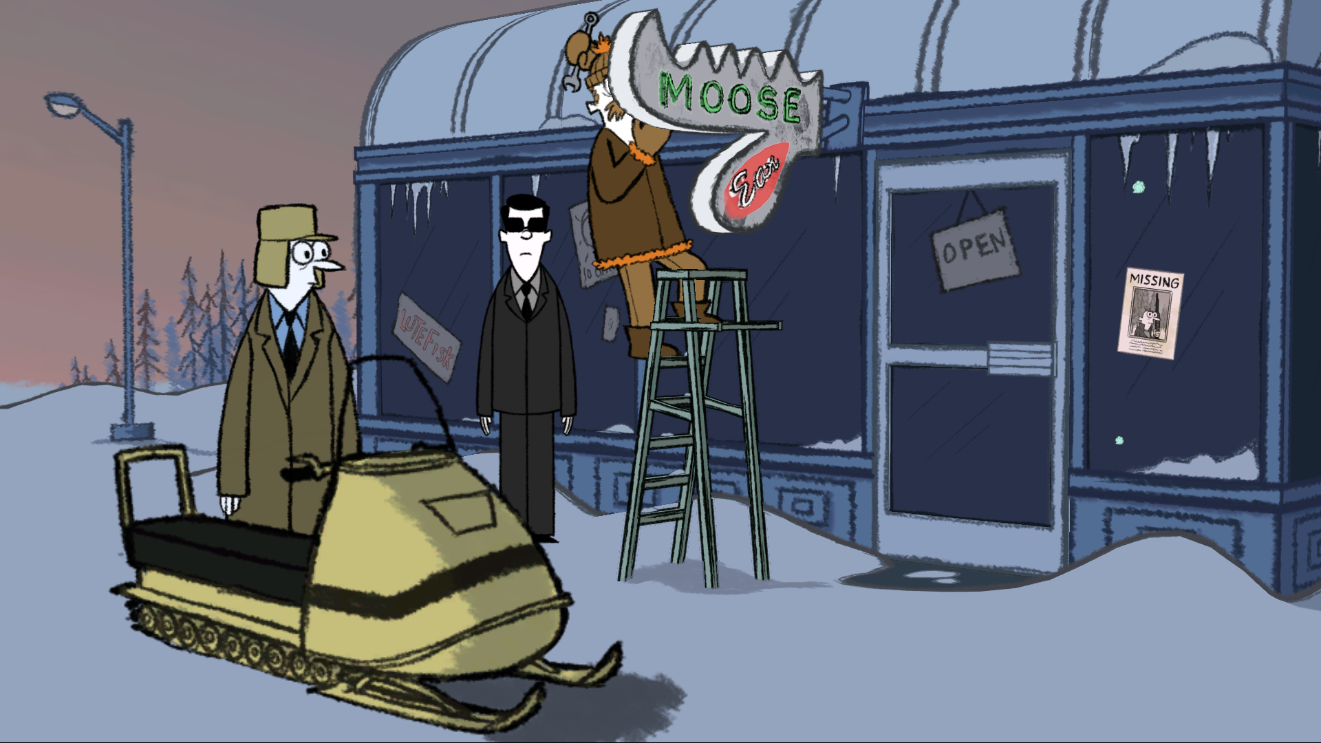 Puzzle Agent 2 screenshot 1