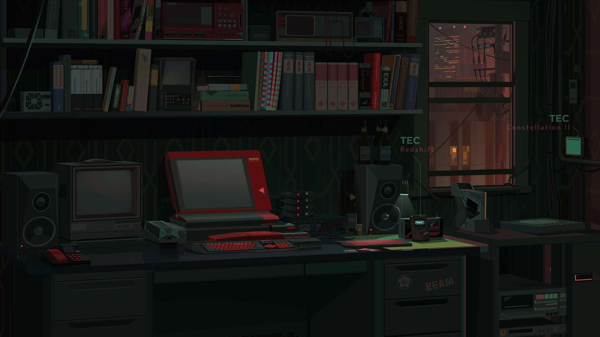 EXAPUNKS: TEC Redshift Player screenshot 5