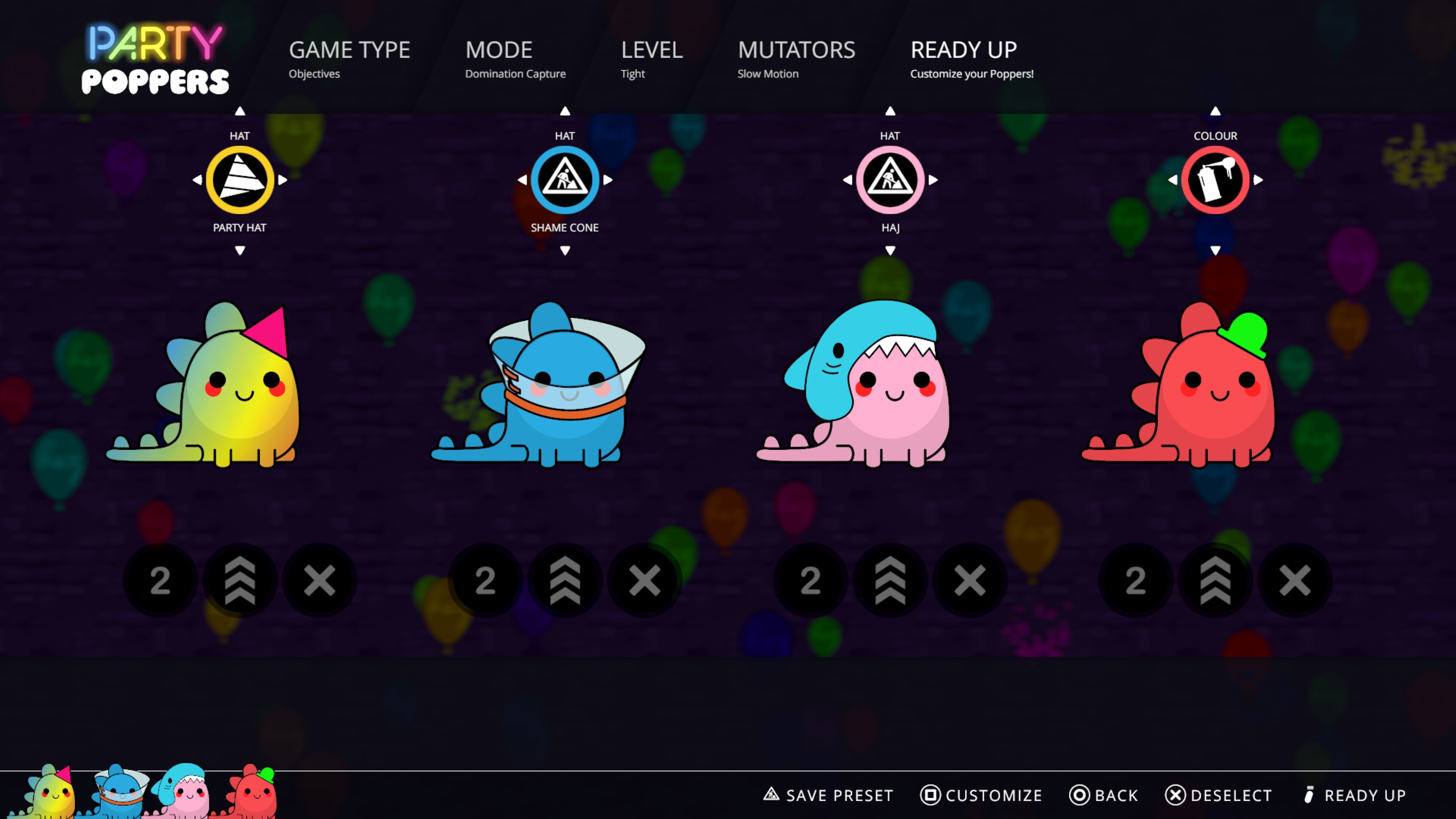 Party Poppers screenshot 1
