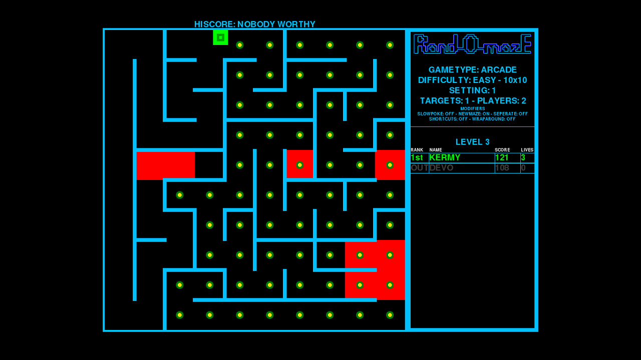 Rand-O-mazE screenshot 4