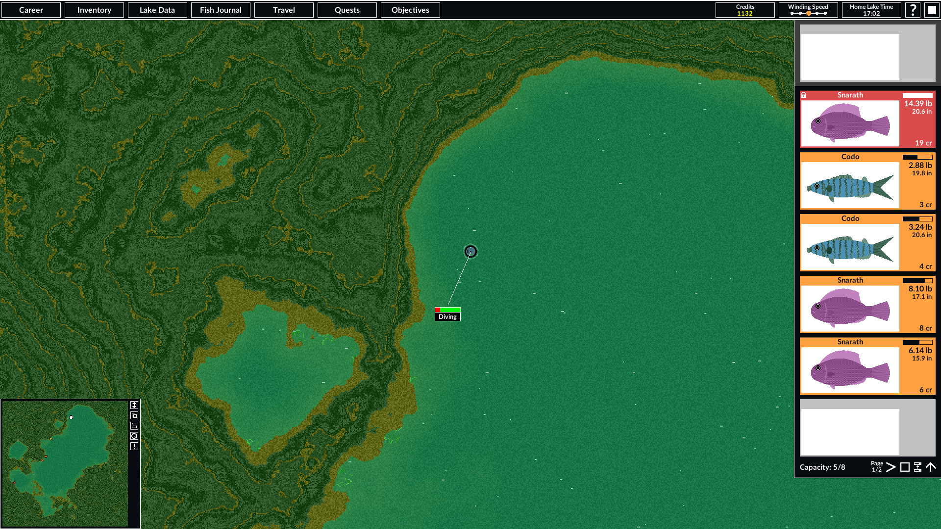 Intergalactic Fishing screenshot 1