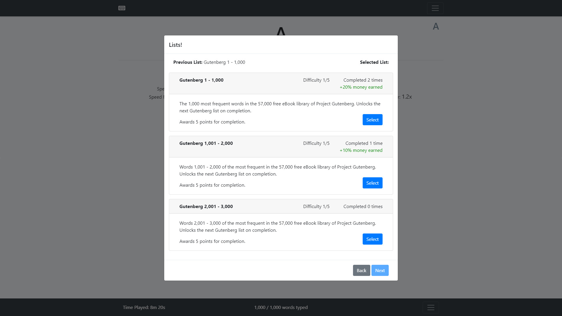 Typing Incremental screenshot 6