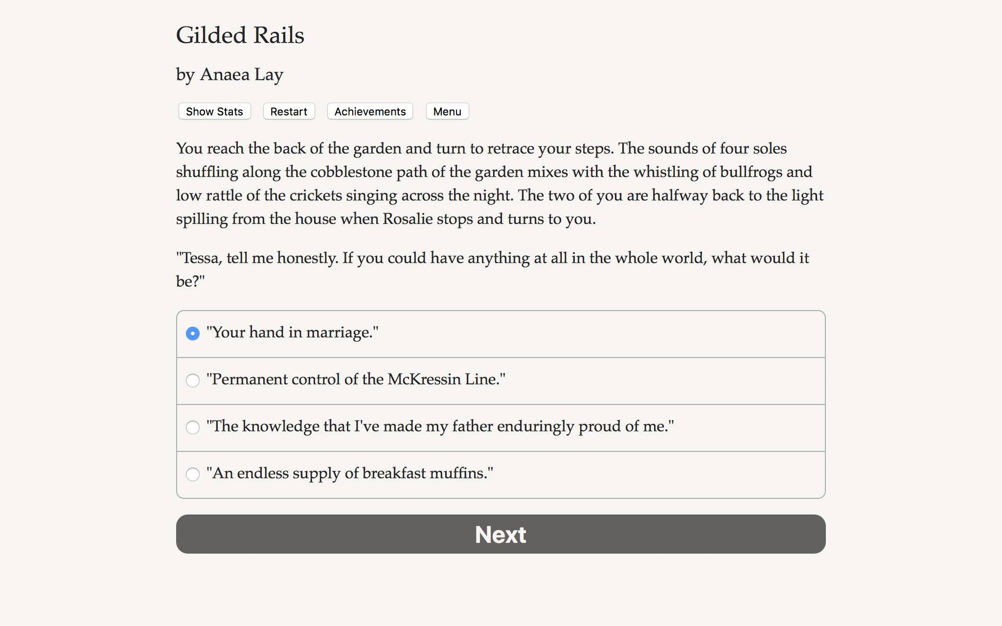 Gilded Rails screenshot 1